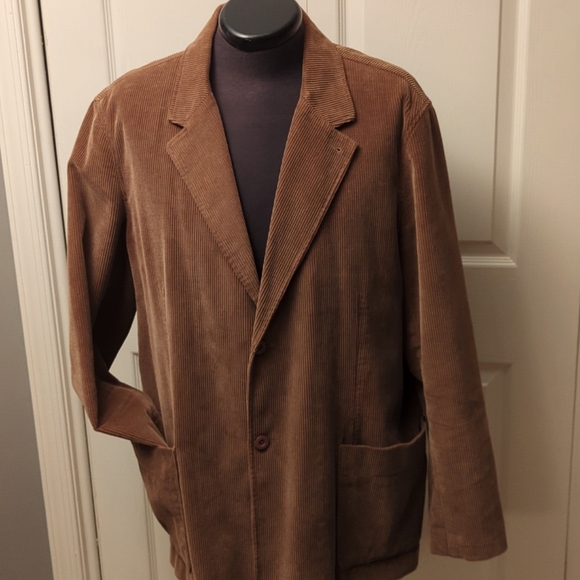 DKNY Men's Corduroy Blazer - Picture 1 of 6